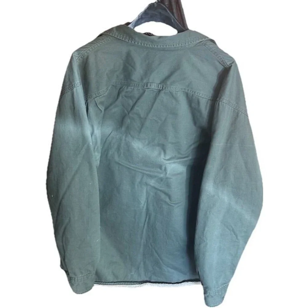 Levi's Sherpa Lined Button Front Shirt Jacket XL